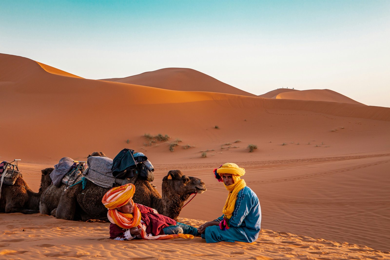Marrakech to Merzouga desert landscape