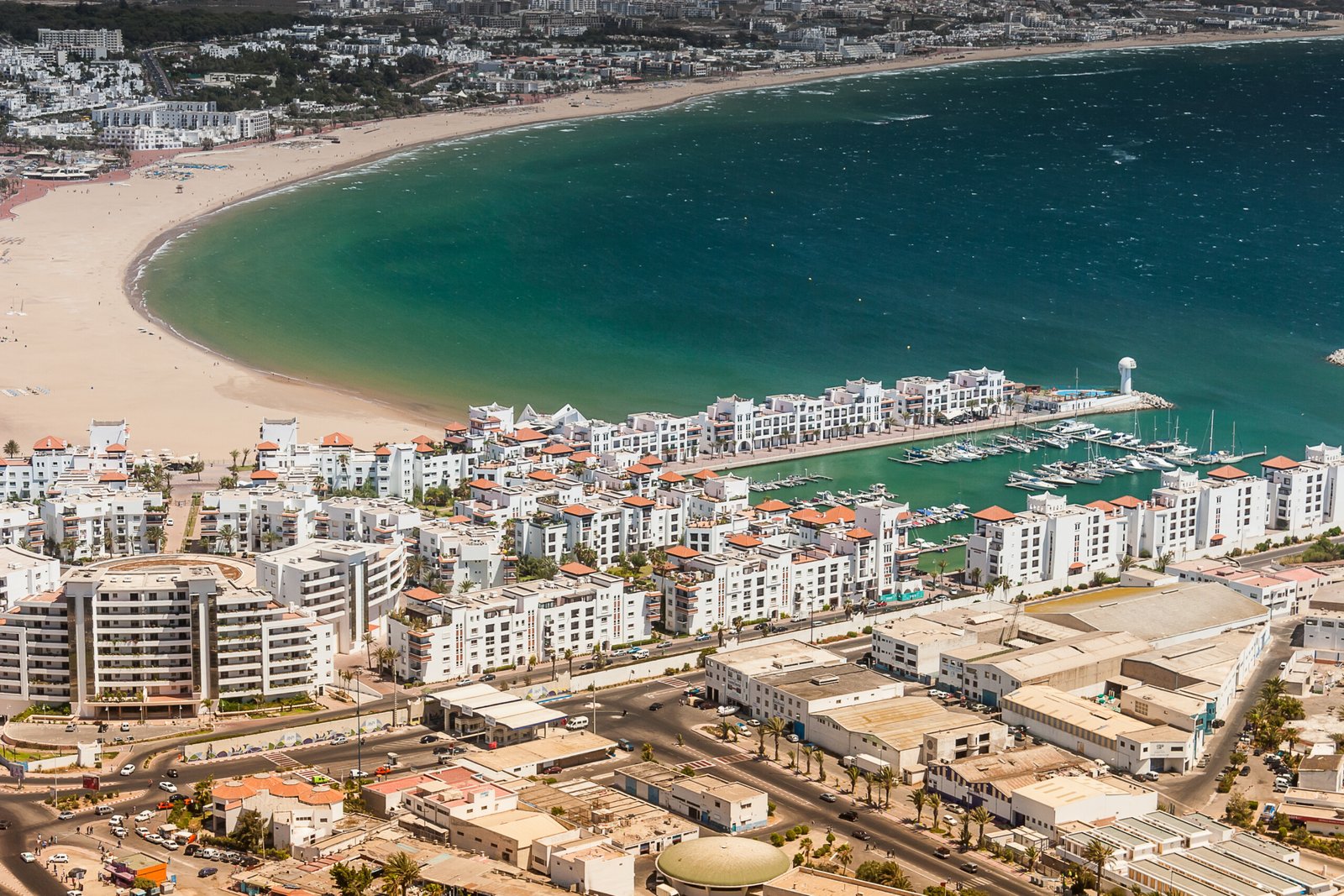 Agadir Morocco tours with beach, palm trees and private travel experiences