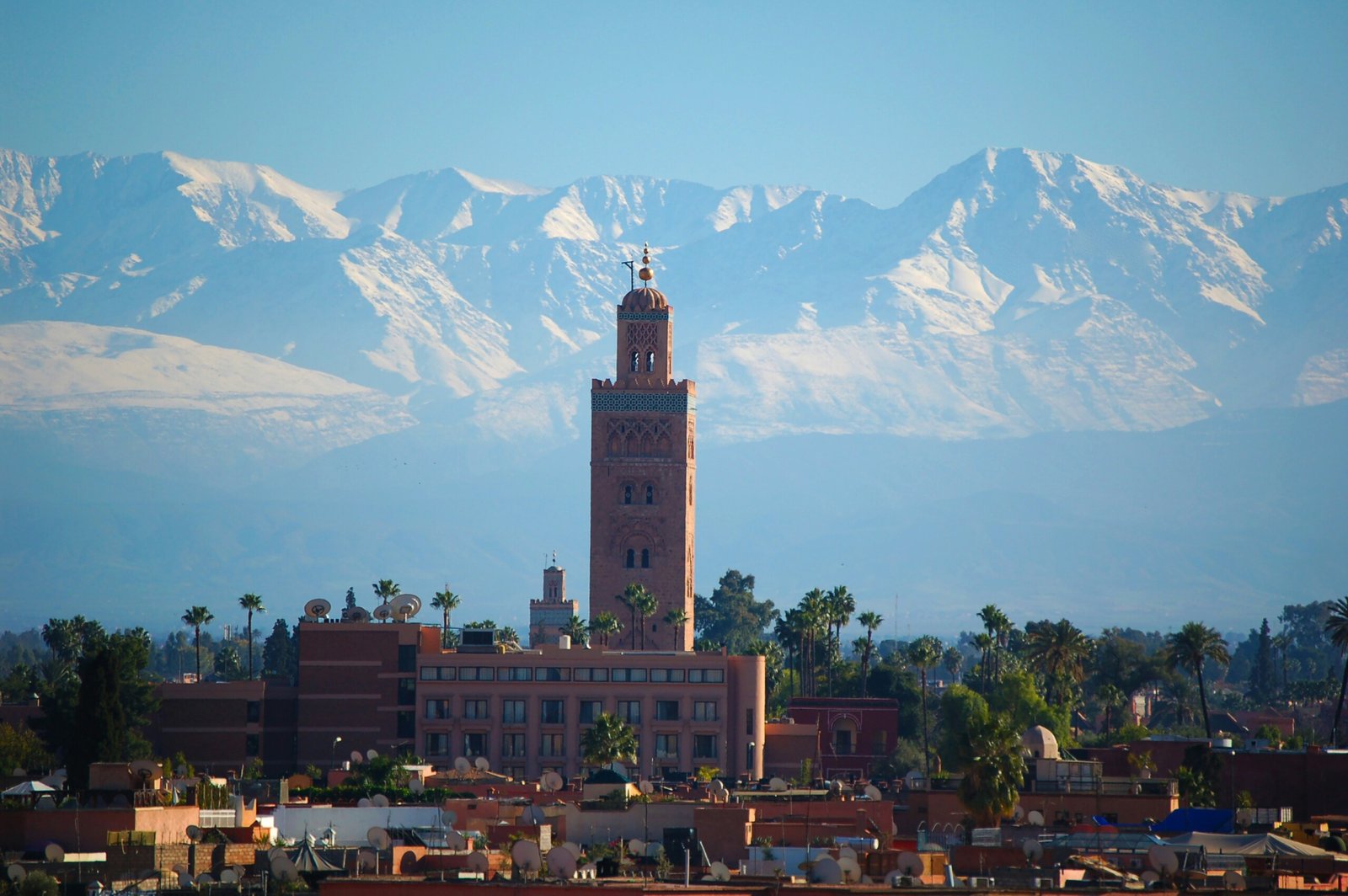 Marrakech Morocco Vacation Atlas Mountains View