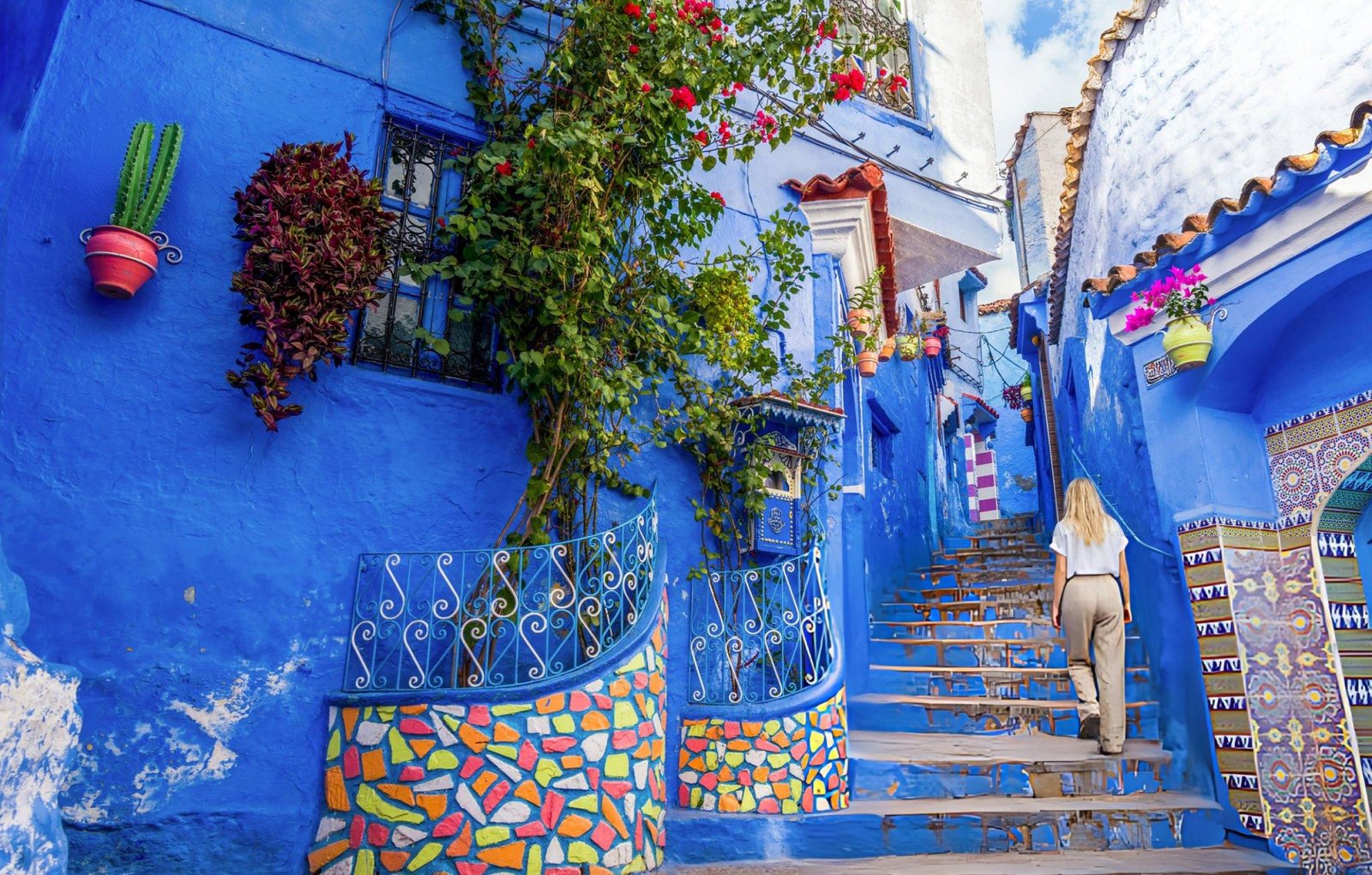 Chefchaouen blue city Morocco travel